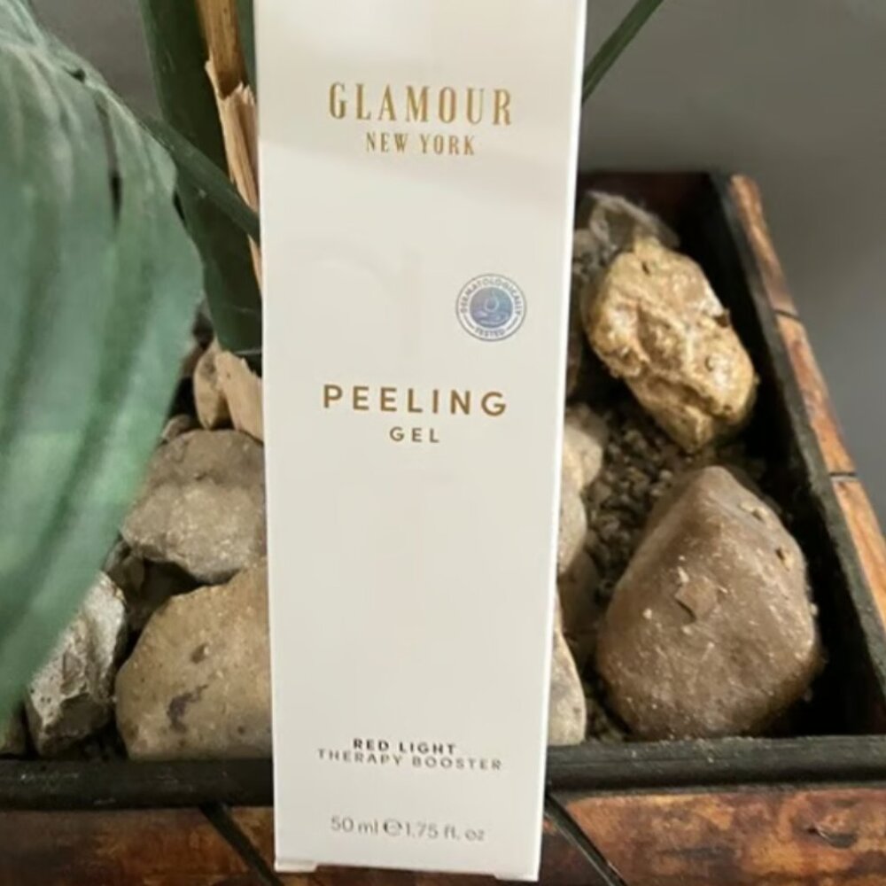 GLAMOUR NEW YORK PEELING GEL-RED LIGHT THERAPY BOOSTER-1.75fl oz/50ml-NEW-SEALED